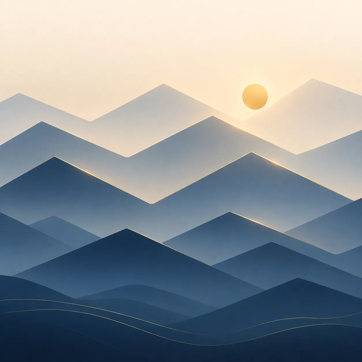 Ozark ridgeline at sunrise: Springfield AI readiness assessment